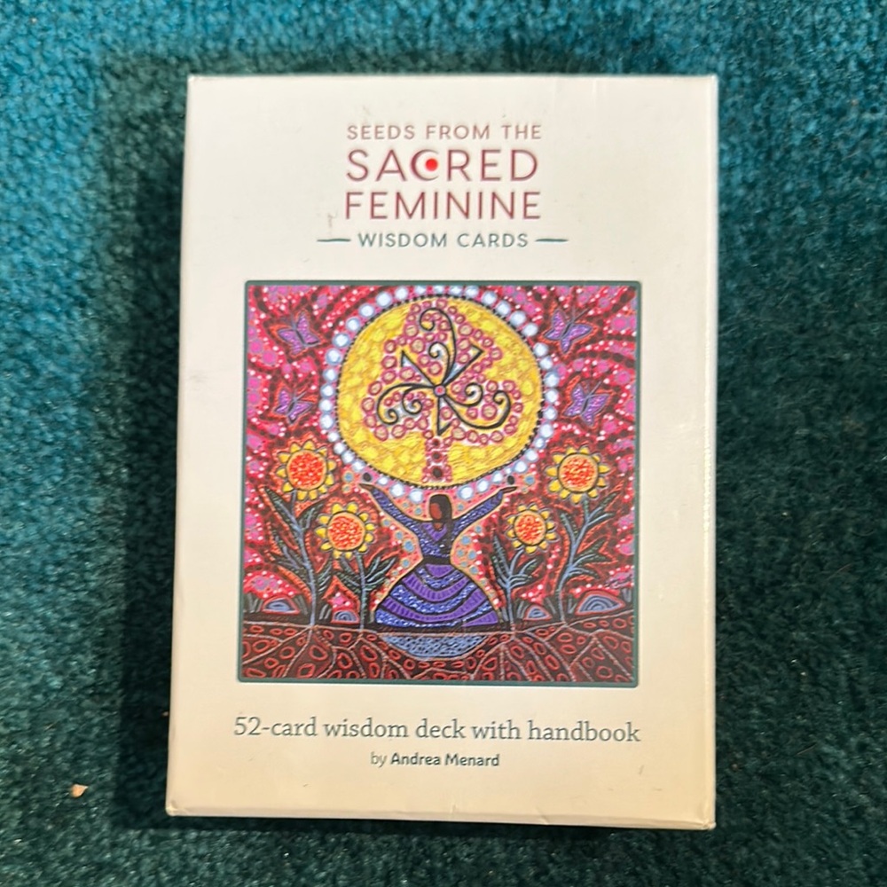 Sacred Feminine Wisdom Cards Oracle Deck
